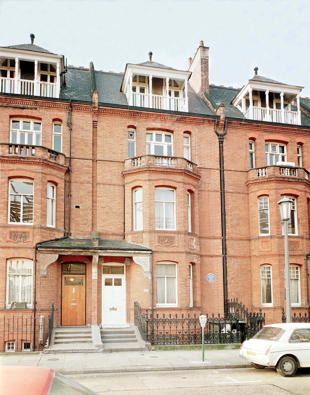 Oscar Wildes hus på Tite Street, Chelsea av English School