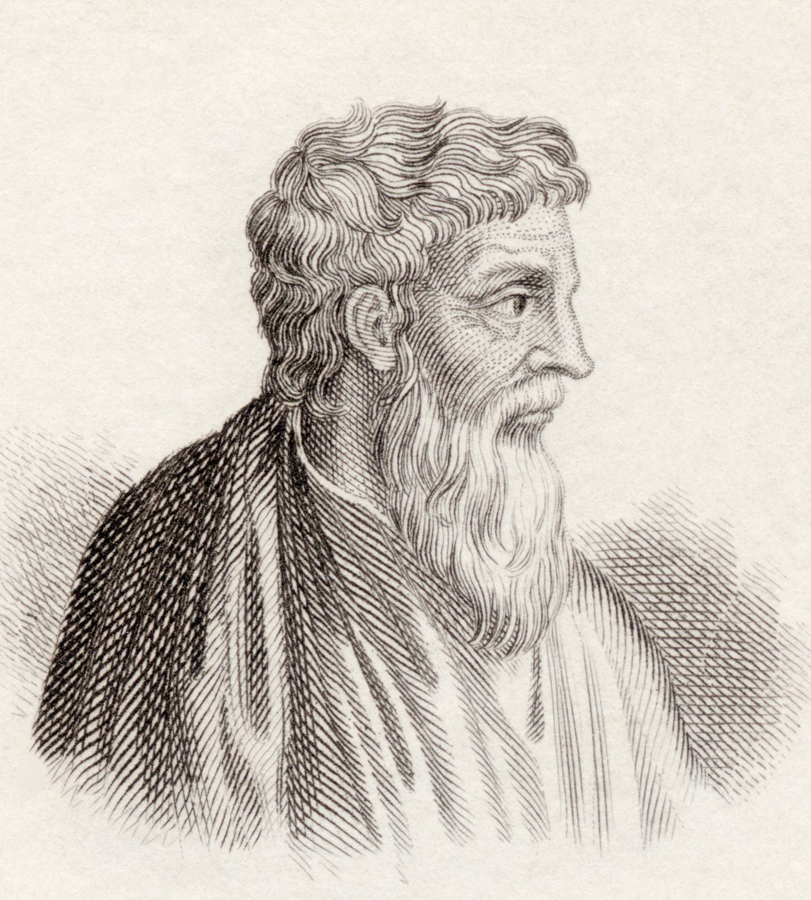 Pedanius Dioscorides, 1825 av English School