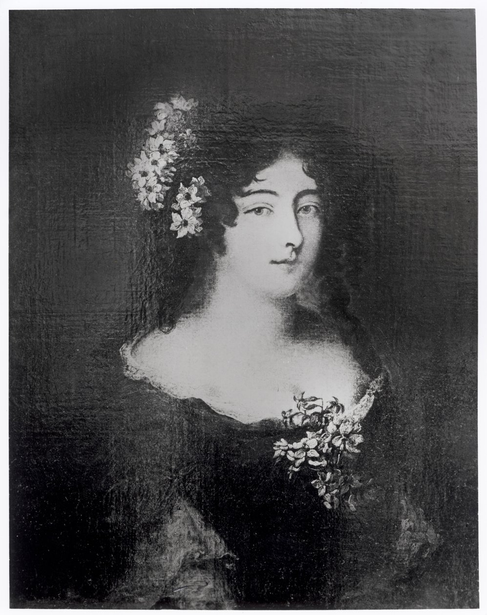 Picha ya Countess Ehrengard Melusina von der Schulenburg, Duchess wa Kendal (1667-1743) swed av English School