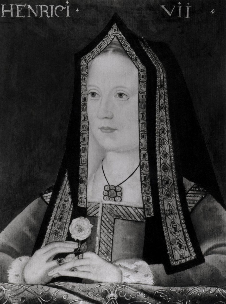 Porträtt av Elizabeth av York (1465-1503) av English School