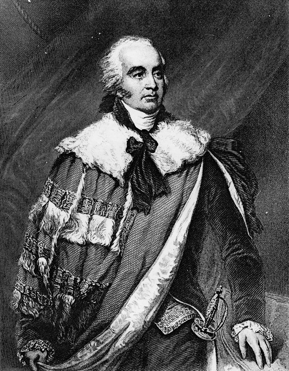 Porträtt av Gilbert Eliot av English School