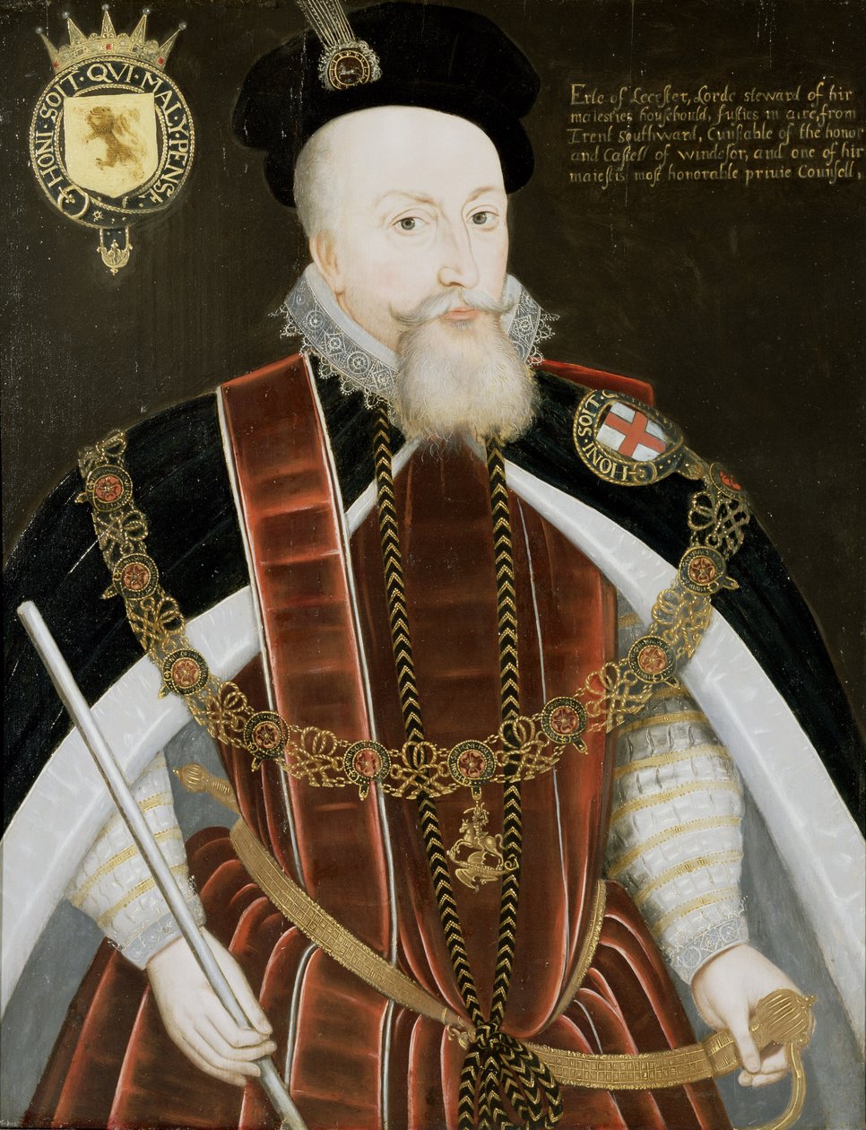 Ata o Robert Dudley (1532-88) Earl o Leicester swed av English School