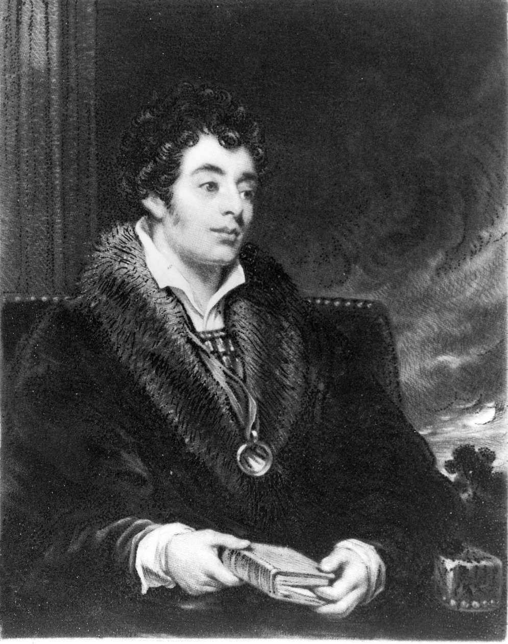 Porträtt av Robert Southey (1774-1843) av English School
