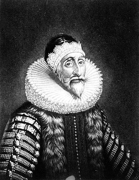 Porträtt av Sir John Coke (1563-1644) graverad av Richard Earlom (1743-1822) och Charles Turner (ca 1773-1857) från Illustrious Characters in British History (mezzotint) av English School