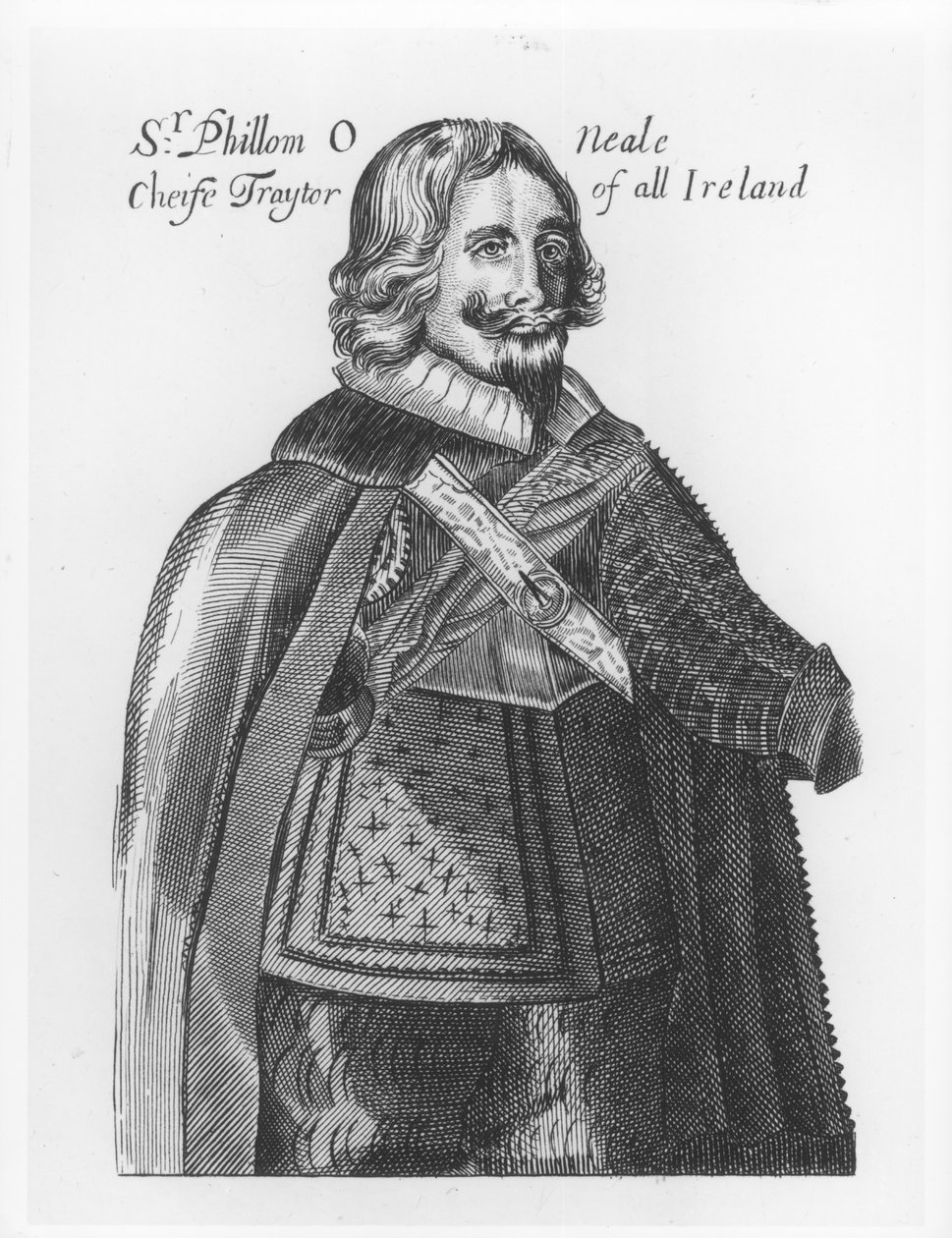 Porträtt av Sir Phillom O