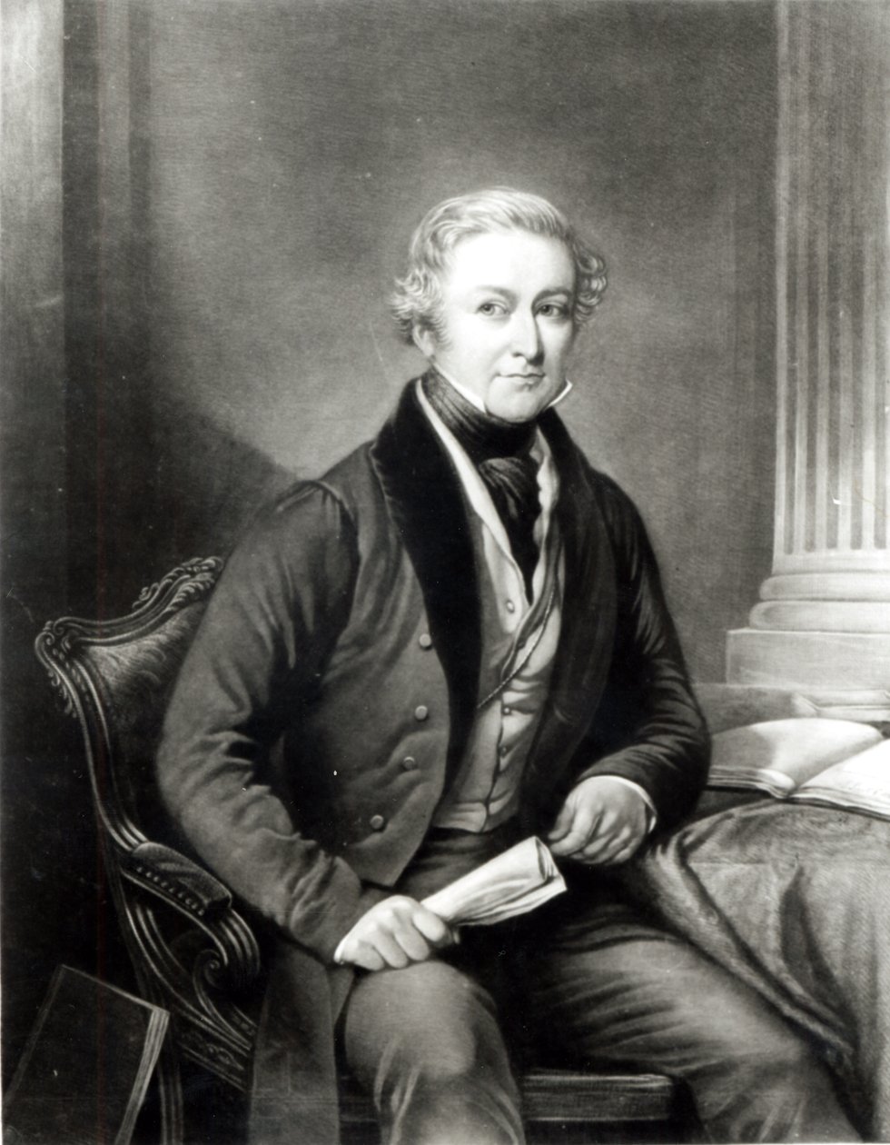 Porträtt av Sir Robert Peel (1788-1850) av English School