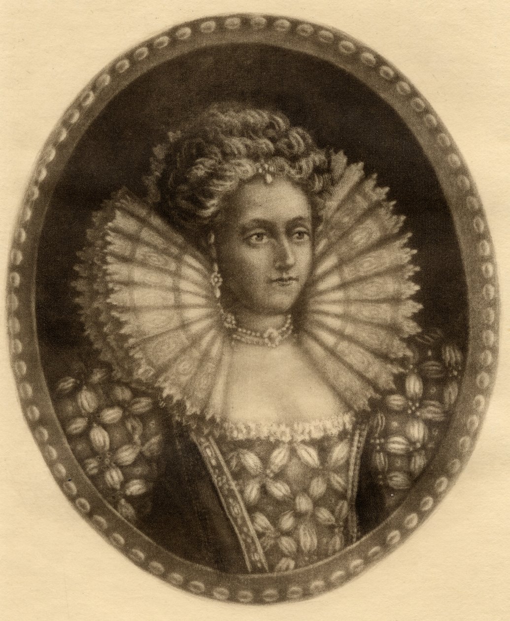 Drottning Elizabeth I (1533-1603) av English School
