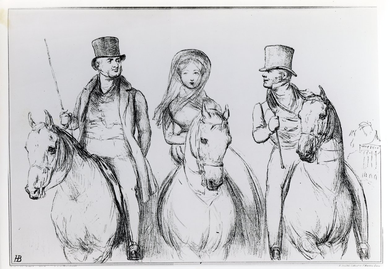 Drottning Victoria, Lord Melbourne och Lord Russell av English School