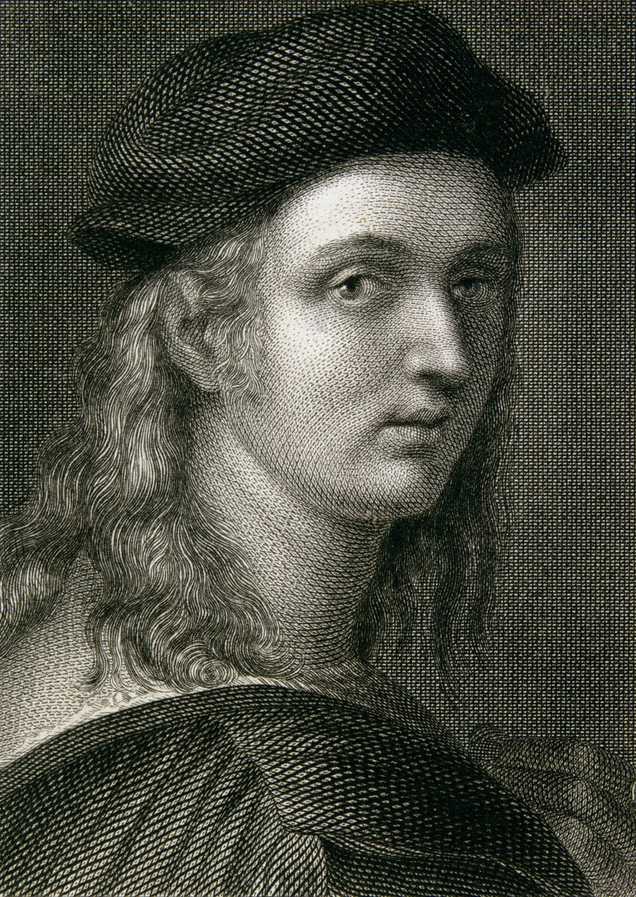 Raphael (Raffaello Sanzio) (1483-1520) av English School