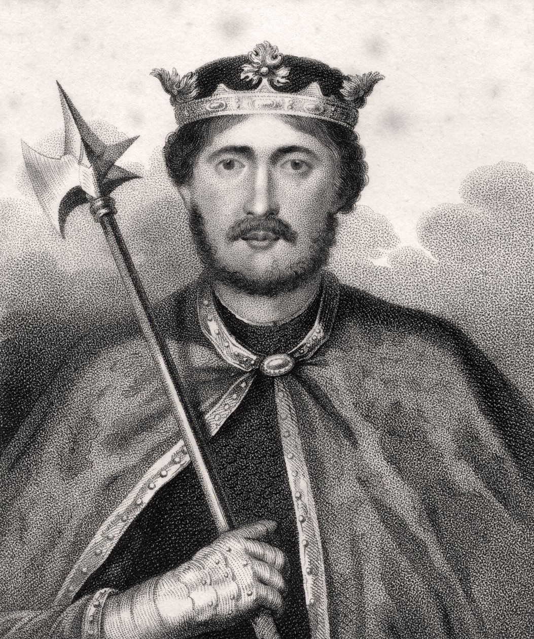 Richard I, graverad av Bocquet, från 