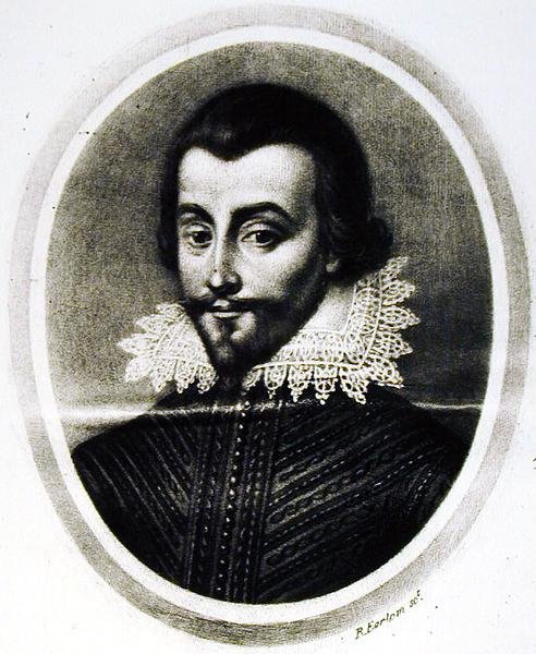 Robert Cecil (c.1563-1612) 1:e earl av Salisbury, illustration från Portraits of Characters Illustrious in British History, graverad av Richard Earlom (1743-1822) (mezzotint) av English School