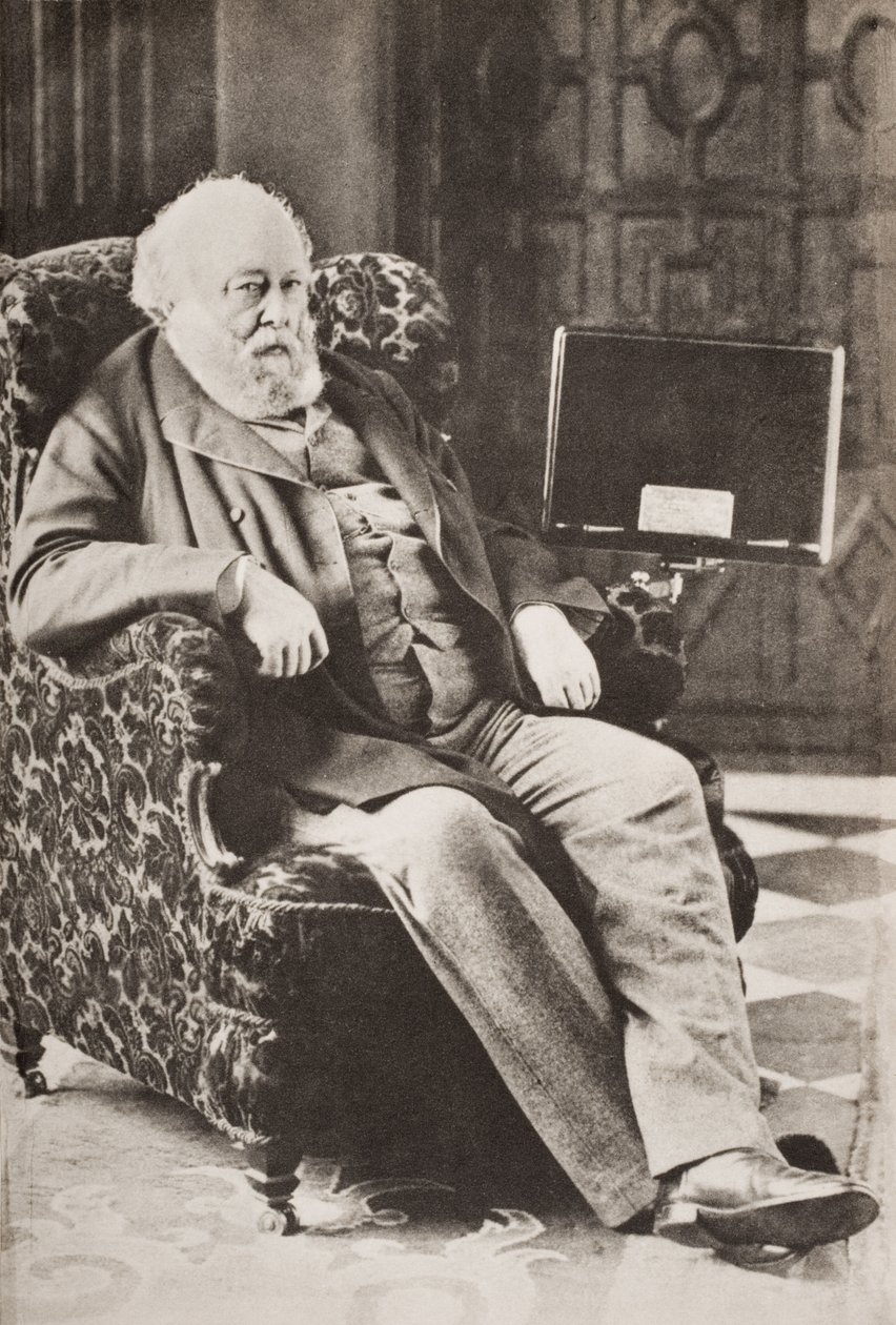 Robert Cecil, 3:e markis av Salisbury, illustration från 