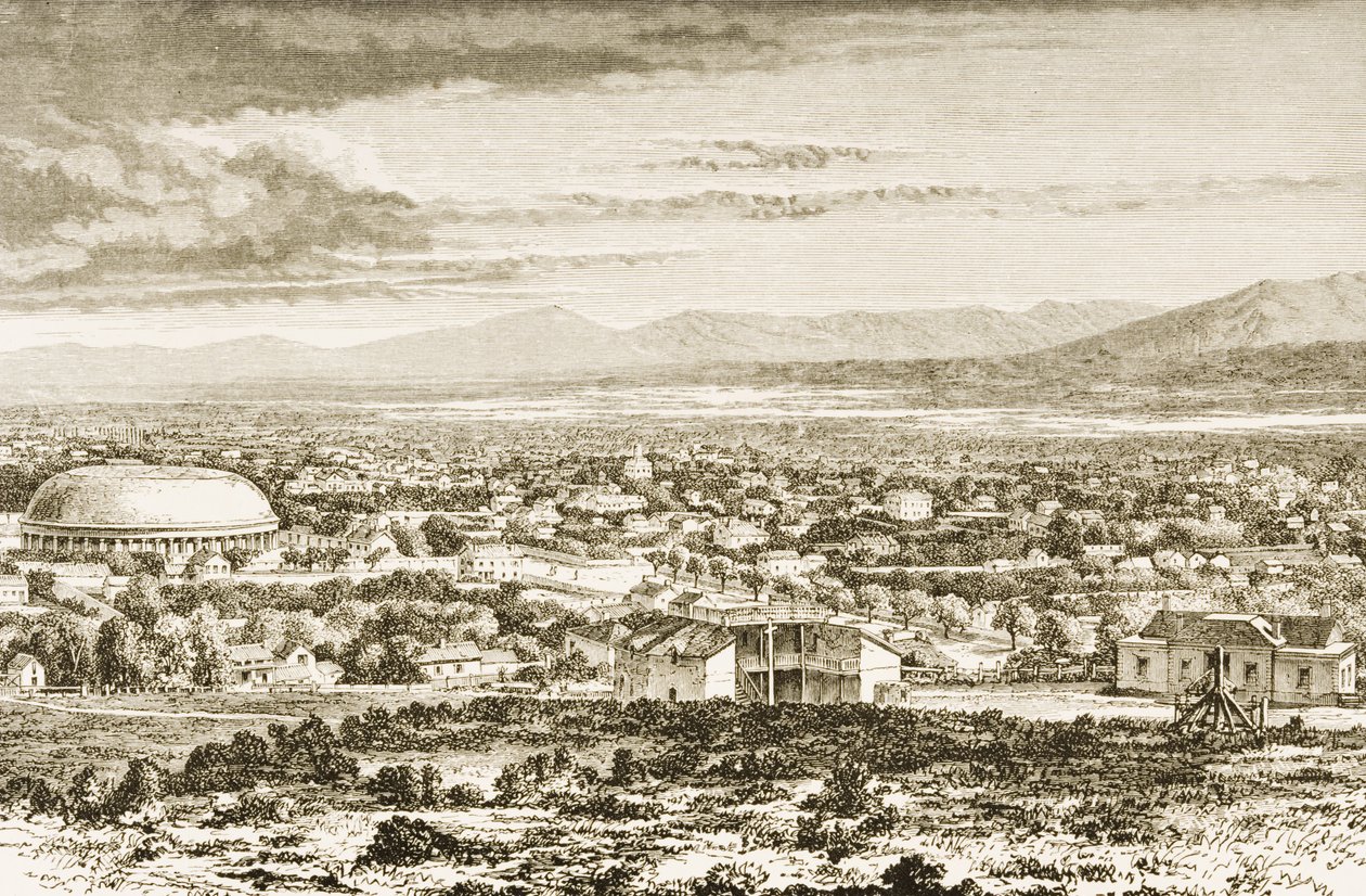 Salt Lake City ca 1870, från 