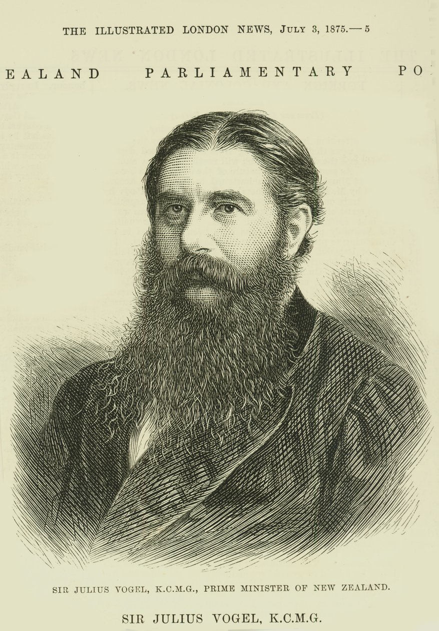Sir Julius Vogel, KCMG (1835-99) från 