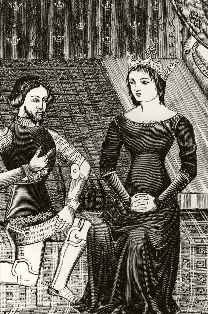 Ua tootuli Sir Lancelot i luma o le Masiofo o Guinevere, na vaneina ina ua maeʻa le 12 senituri lona swed av English School