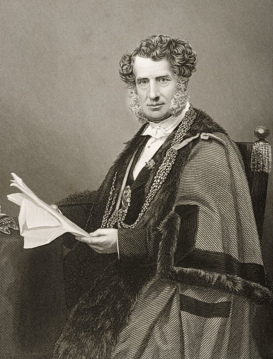 Sir Robert Walter Carden (1801-88) 1:e baronet av English School