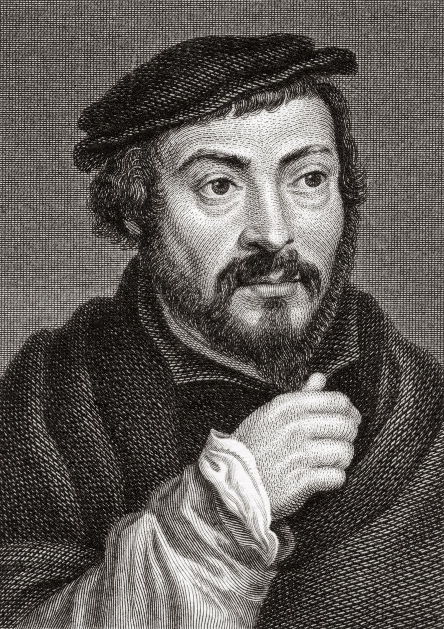 Sir Thomas More (1478-1535) av English School