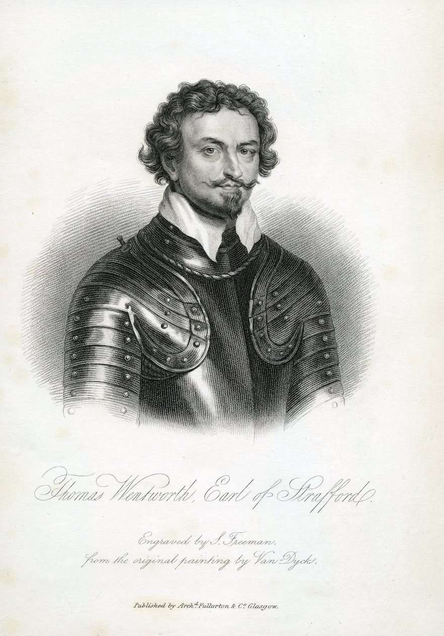 Sir Thomas Wentworth, 1:e jarl av Strafford, av English School