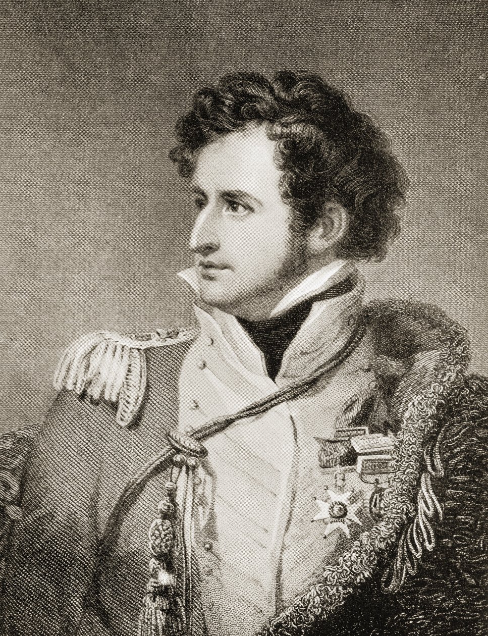 Sir William Francis Patrick Napier (1785-1860) swed av English School