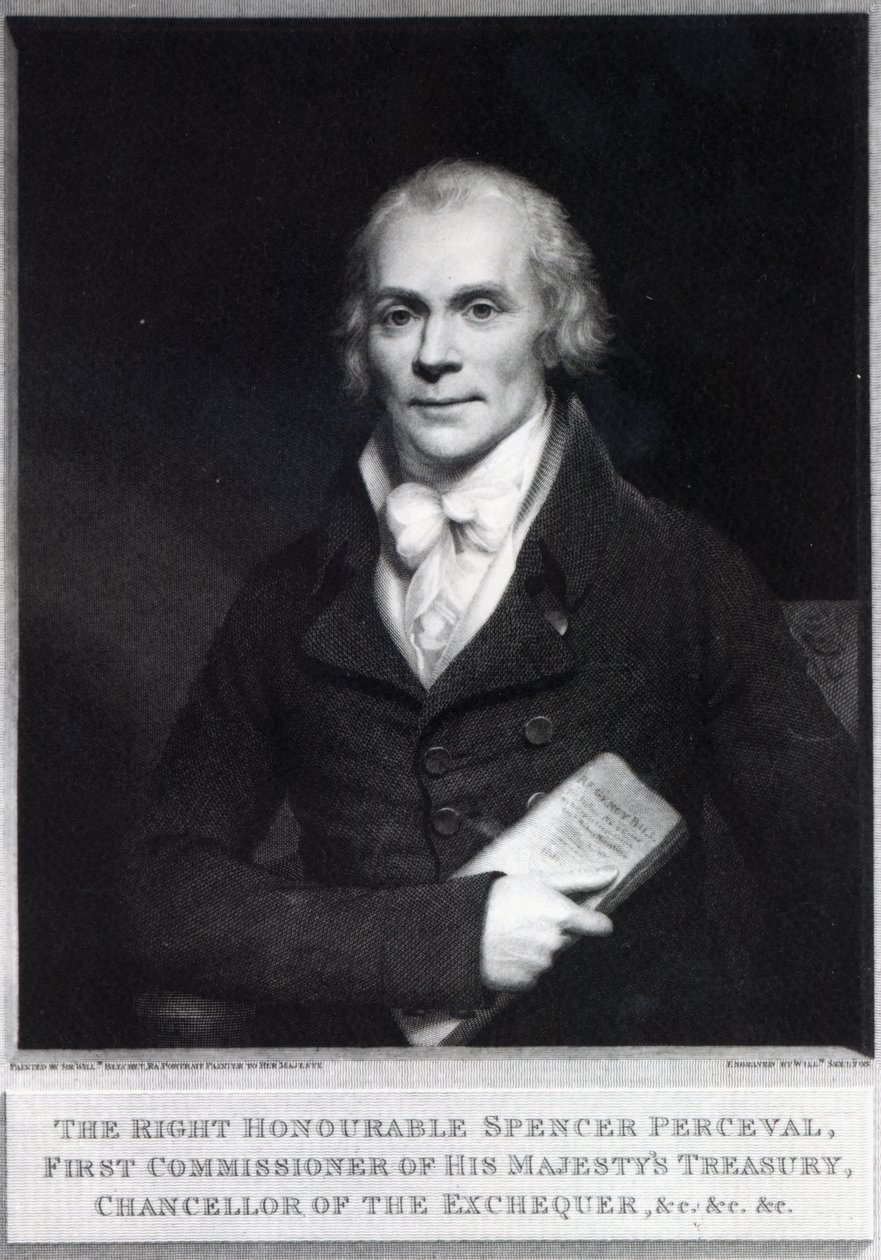 Spencer Perceval (1762-1812) av English School