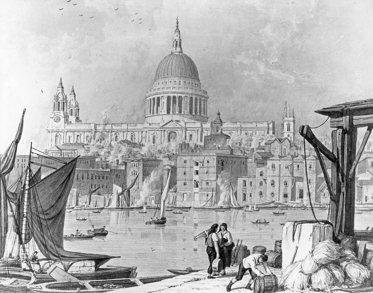 St Pauls katedral av English School