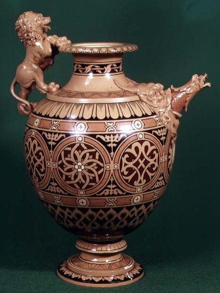 Staffordshire Ewer, utställd 1862 (keramik) av English School