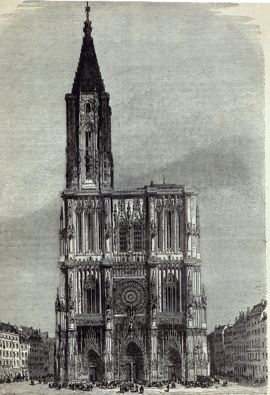 Strasbourgs katedral, från 