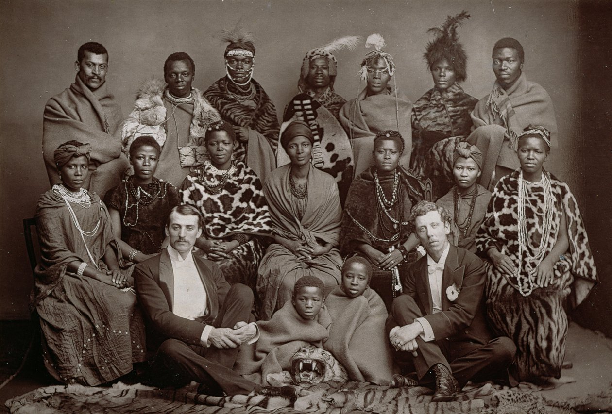 The African Native Choir, 1891 (woodburytype)swed av English School