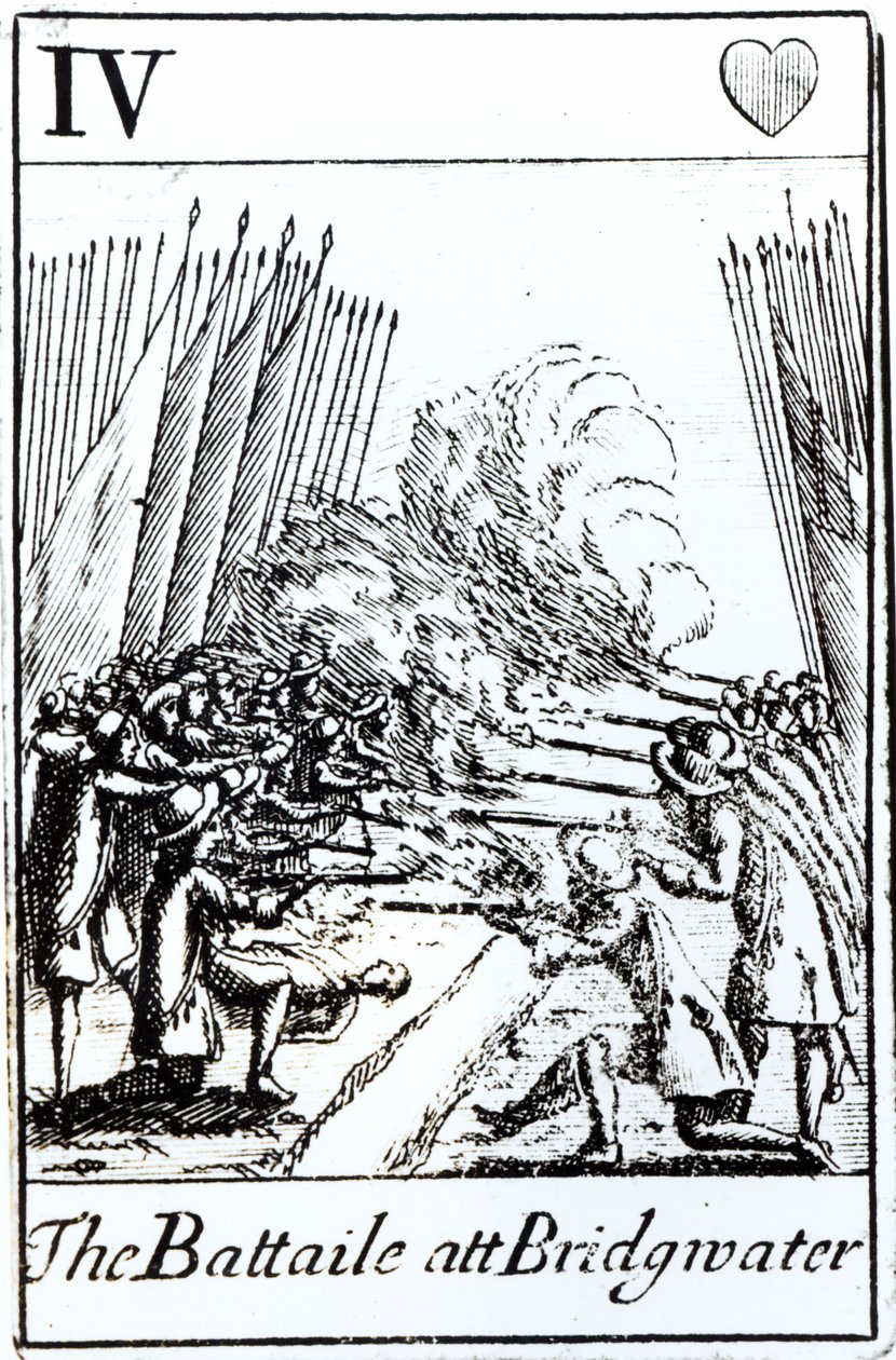 Slaget vid Bridgwater, 6 juli 1685 av English School