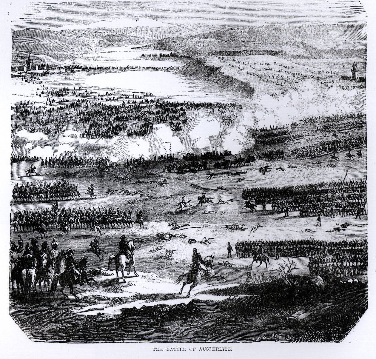 Slaget vid Austerlitz, 2 december 1805 av English School
