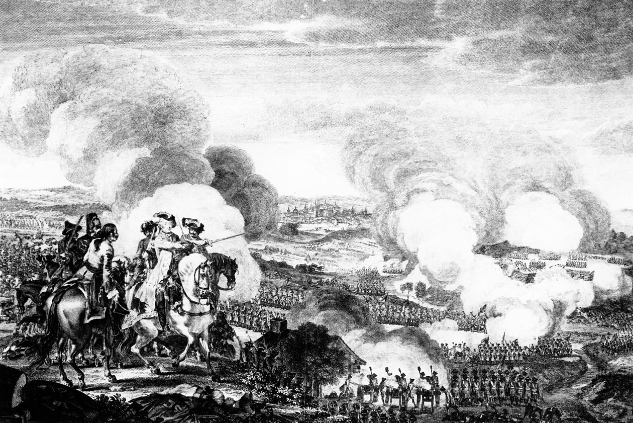 Slaget vid Prag, utkämpades den 6 maj 1757 av English School