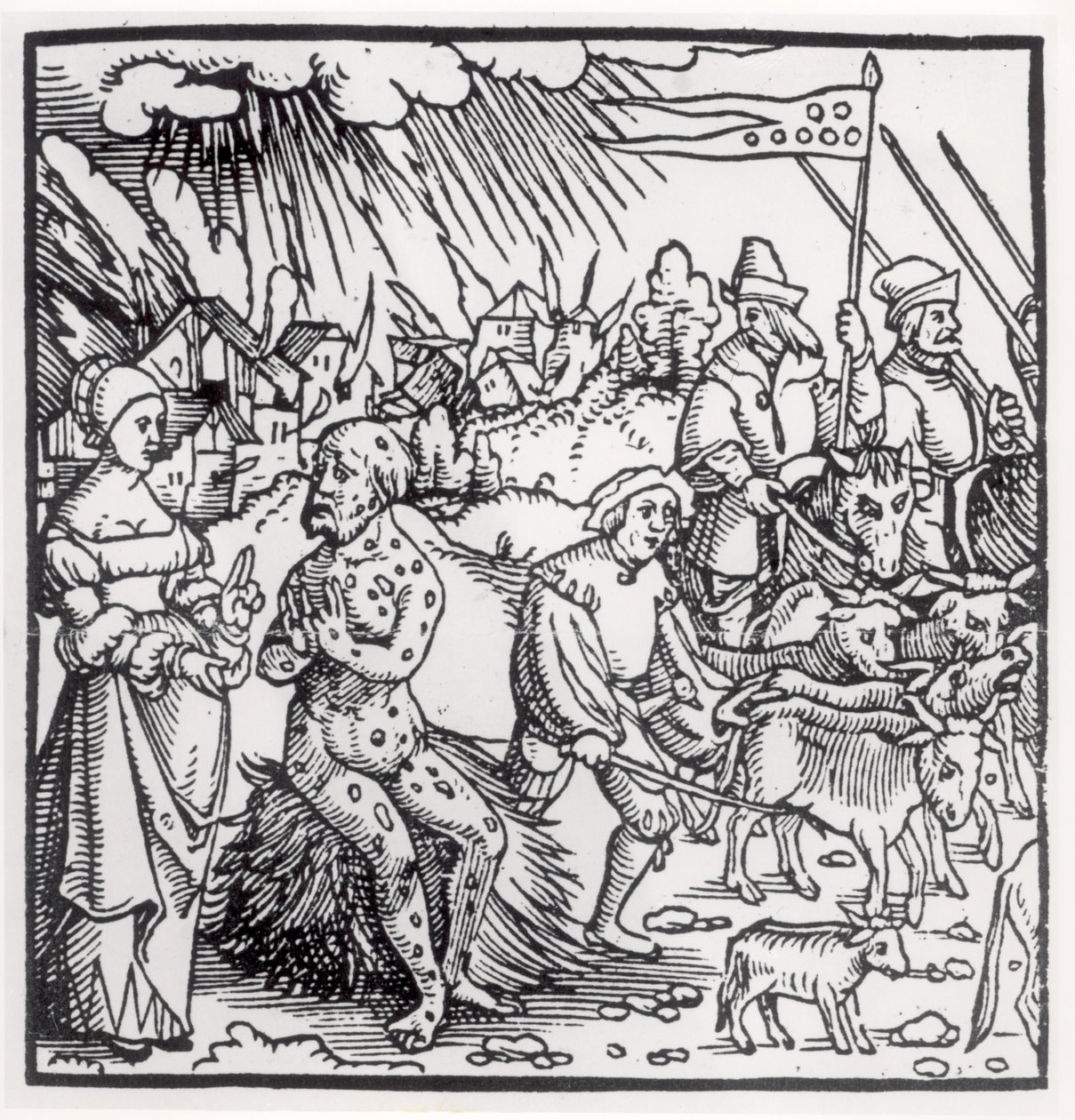 Den svarta döden, 1348 av English School