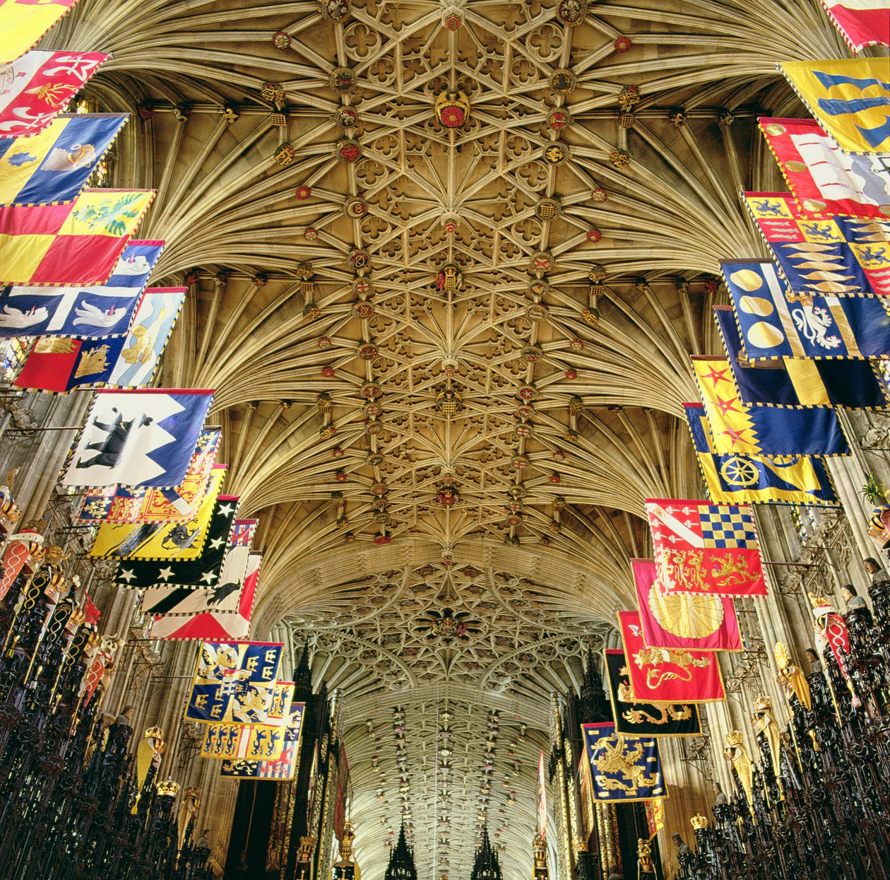 Taket i St. Georges Chapel, Windsor av English School