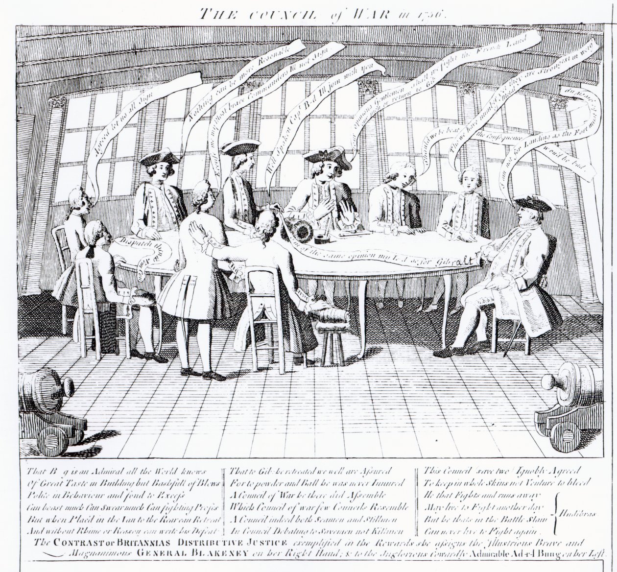 Krigsrådet 1756 av English School
