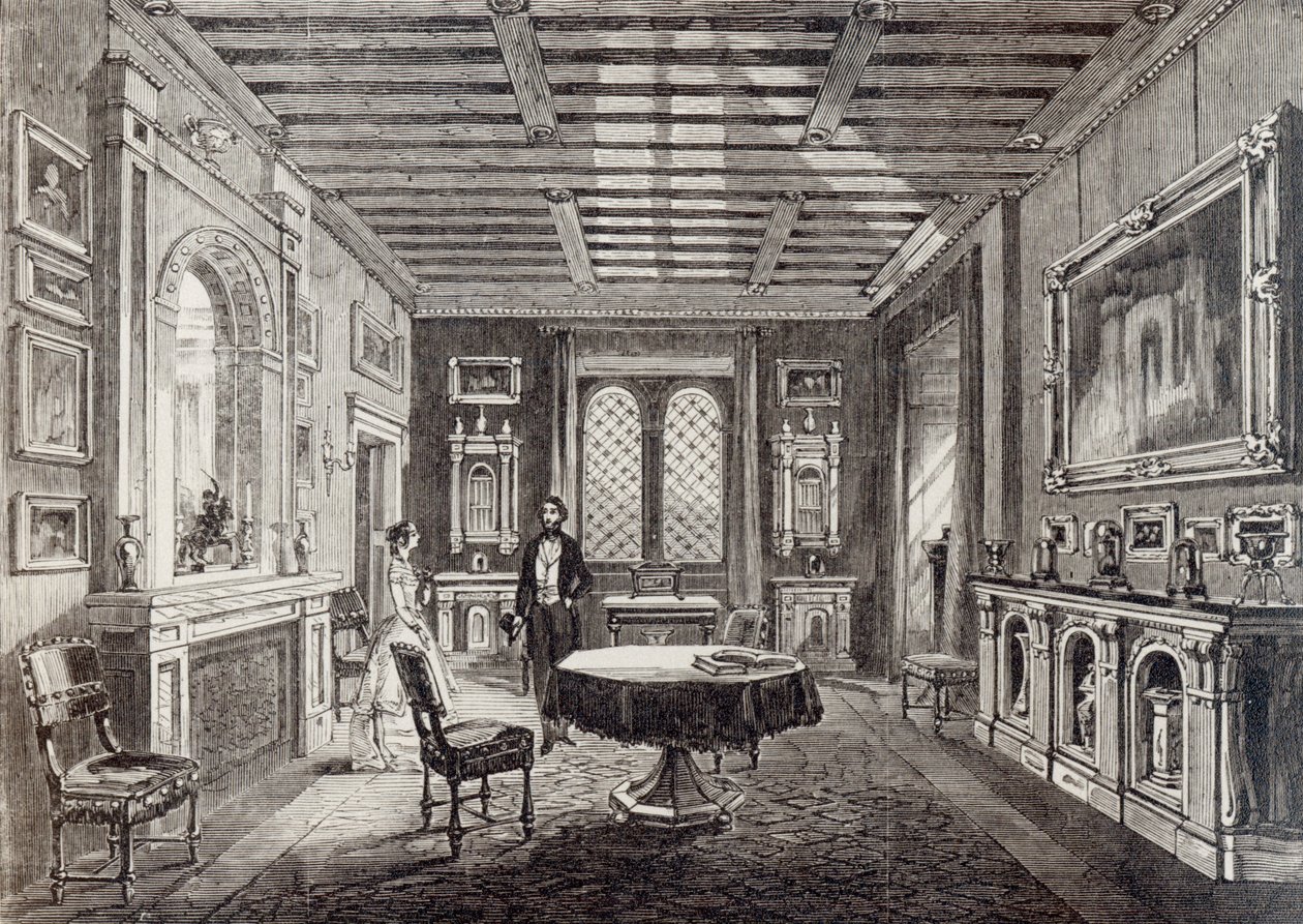 The Crimson Drawing Room, Lansdown Tower swed av English School