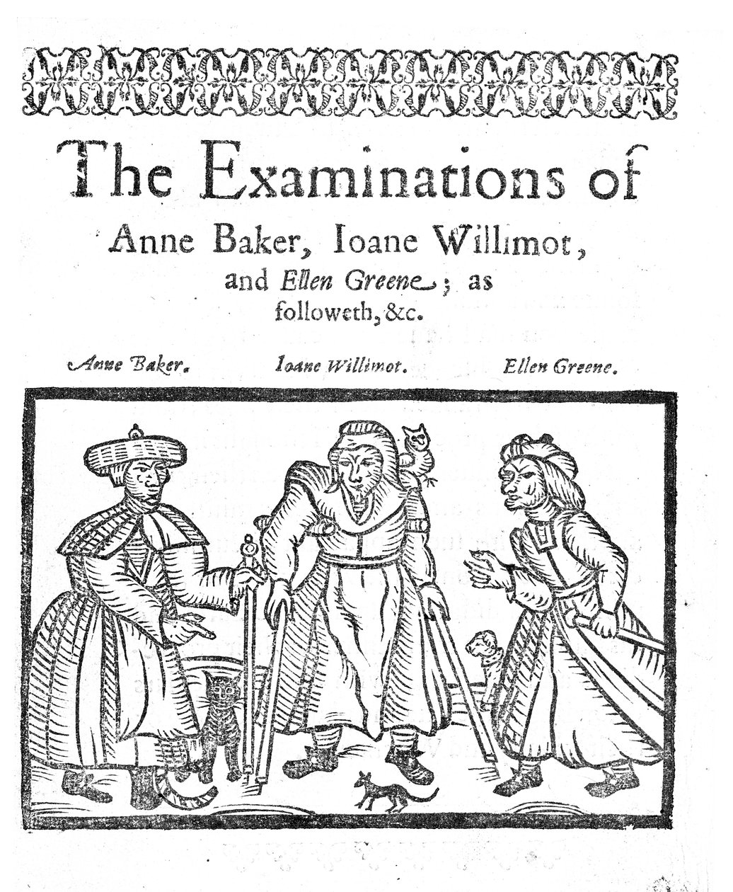Anne Bakers, Joanne Willimots och Ellen Greenes examina av English School
