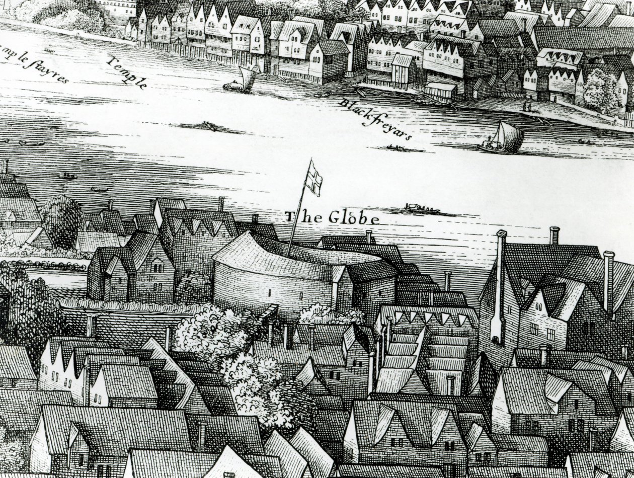 The First Globe Theatre eller Rose Theatre av English School