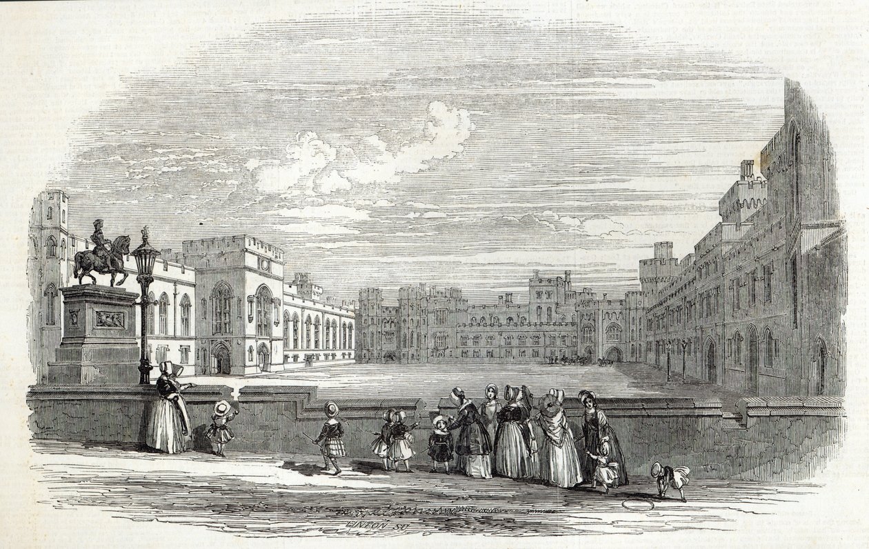 The Great Quadrangle, Windsor Castle, från 