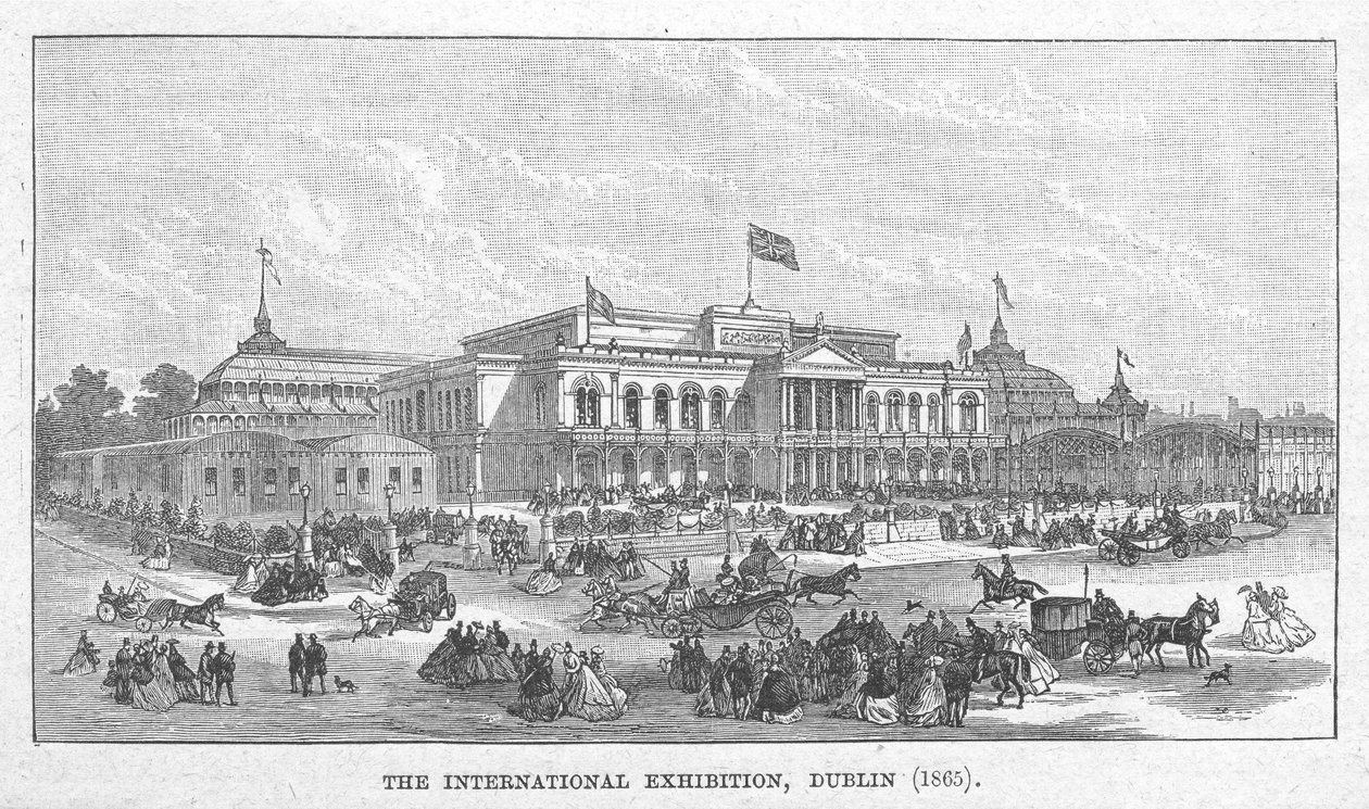 Den internationella utställningen, Dublin (1865) av English School