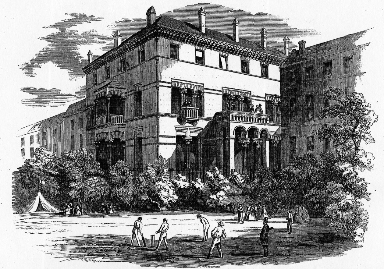 The Kildare Street Club, illustration från 