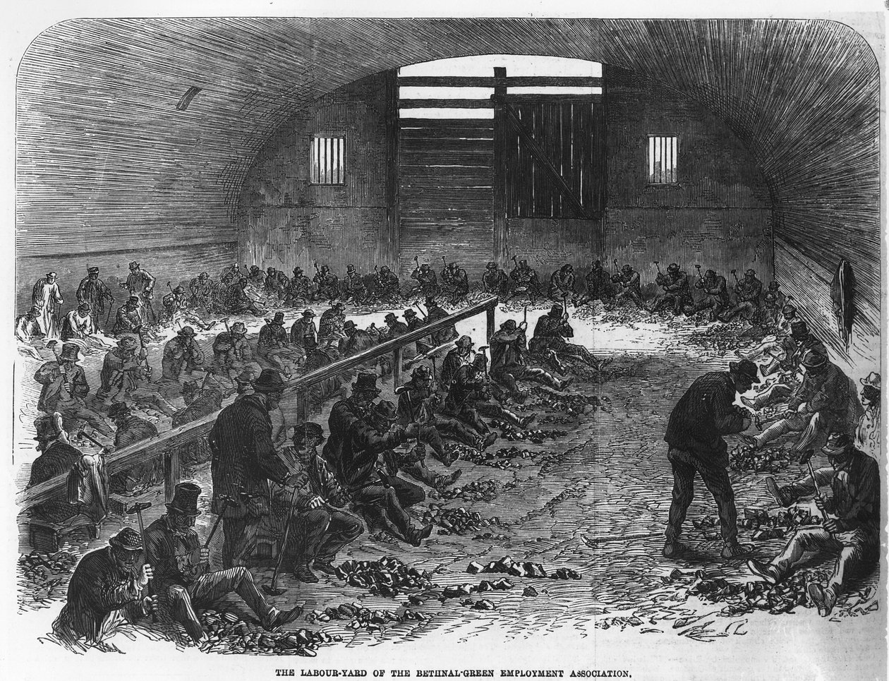 The Labour Yard of the Bethnal Green Employment Association, från 
