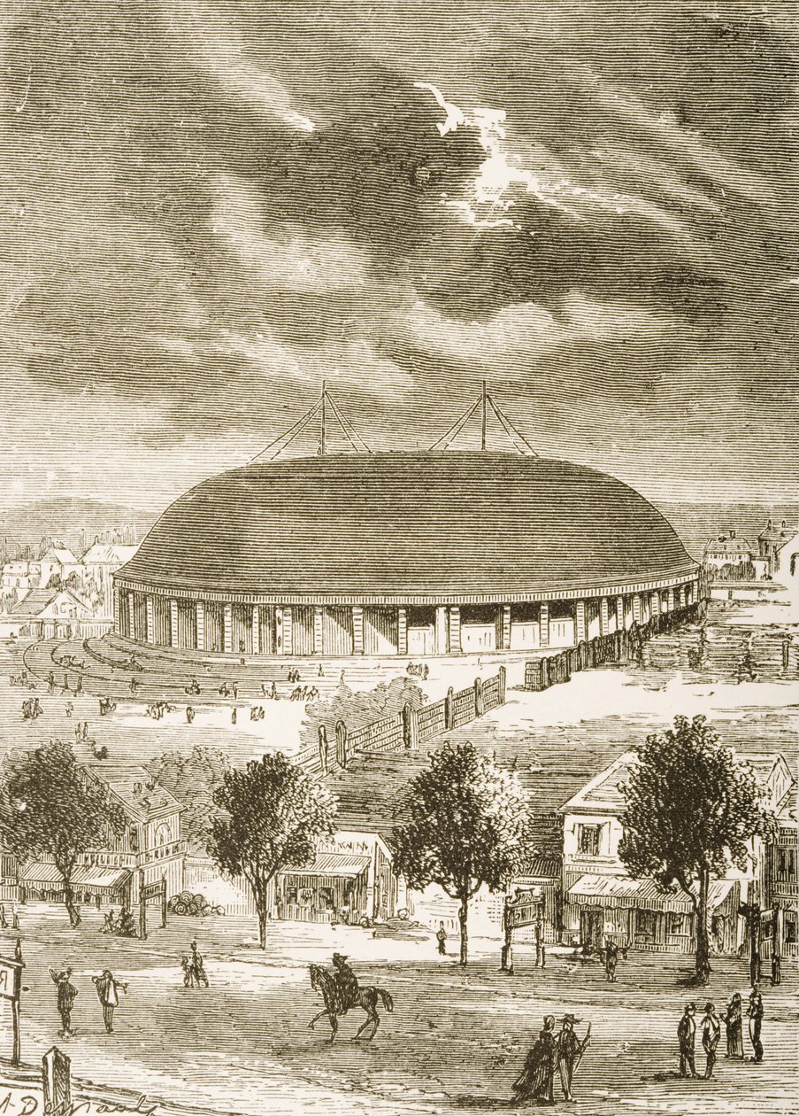 The Mormon Tabernacle, c.1870, från 