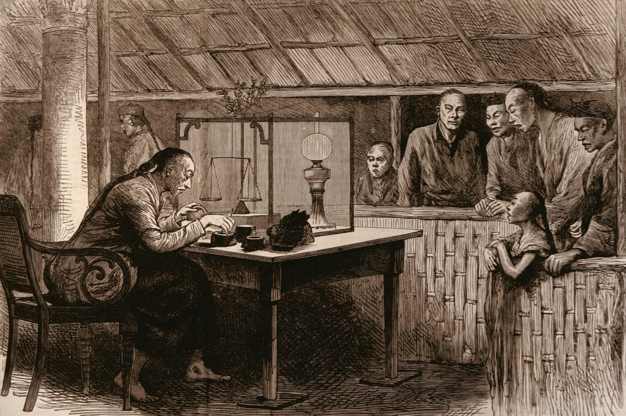 The Opium Traffic: Chinese Selling Opium, från 