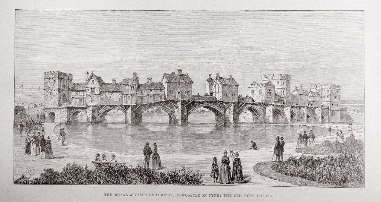 The Royal Jubilee Exhibition, Newcastle-on-Tyne: The Old Tyne Bridge, från 