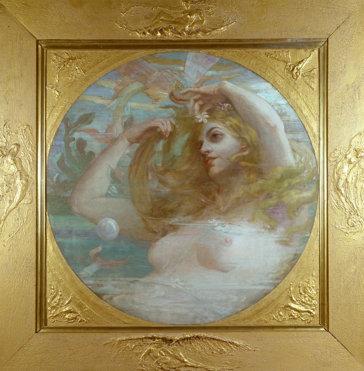 Havsnymfen, ca 1880 av English School