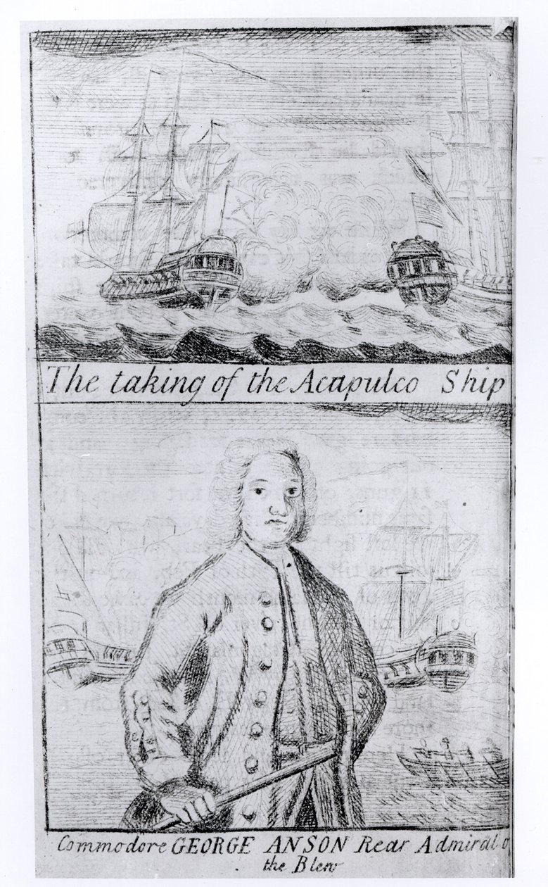 Kapningen av Acapulco-skeppet den 20 juni 1743 av English School