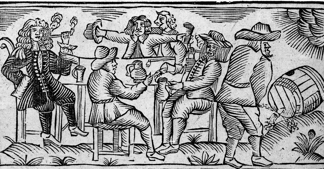The Wine-Coopers Delight, från "A book of Roxburghe Ballads" av English School