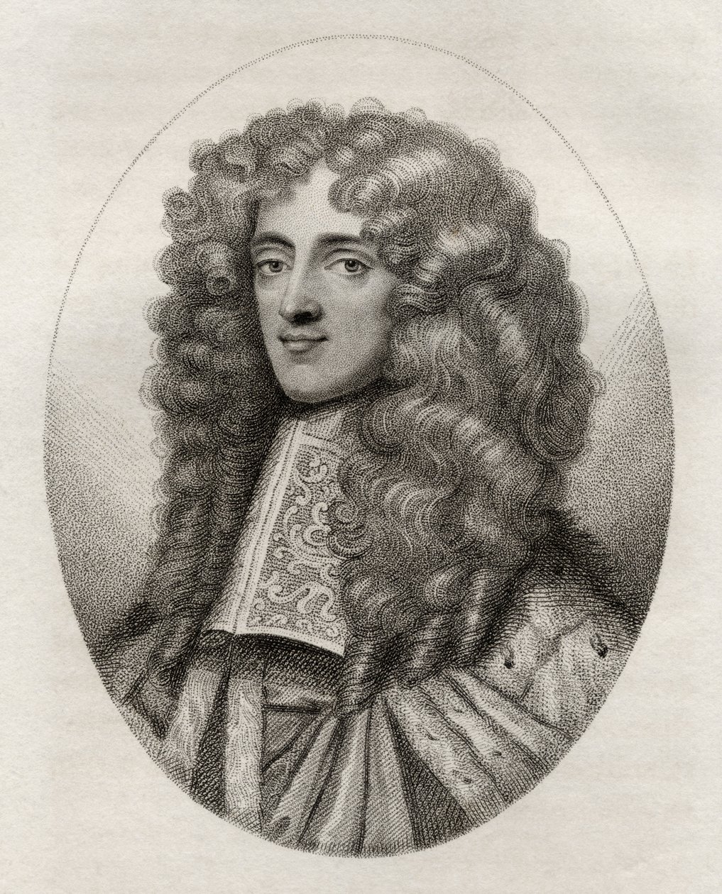 Thomas Osborne, illustration från "A catalogue of Royal and Noble Authors, Volume IV", publicerad 1806 av English School