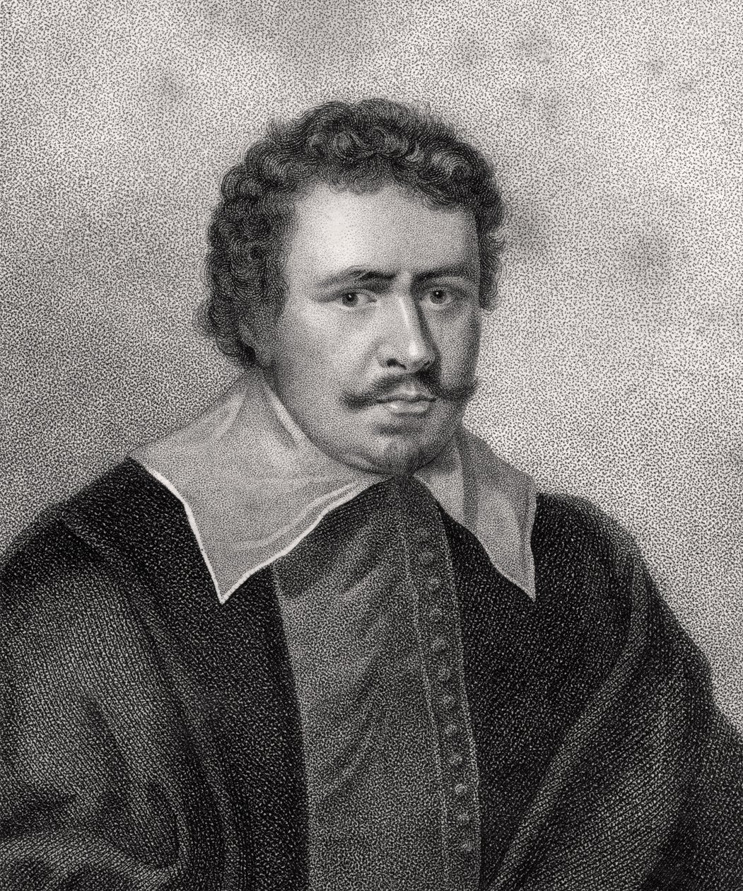 Thomas Wentworth, graverad av Bocquet, illustration från 