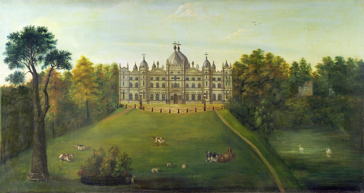 Tong Castle (rivet) av English School